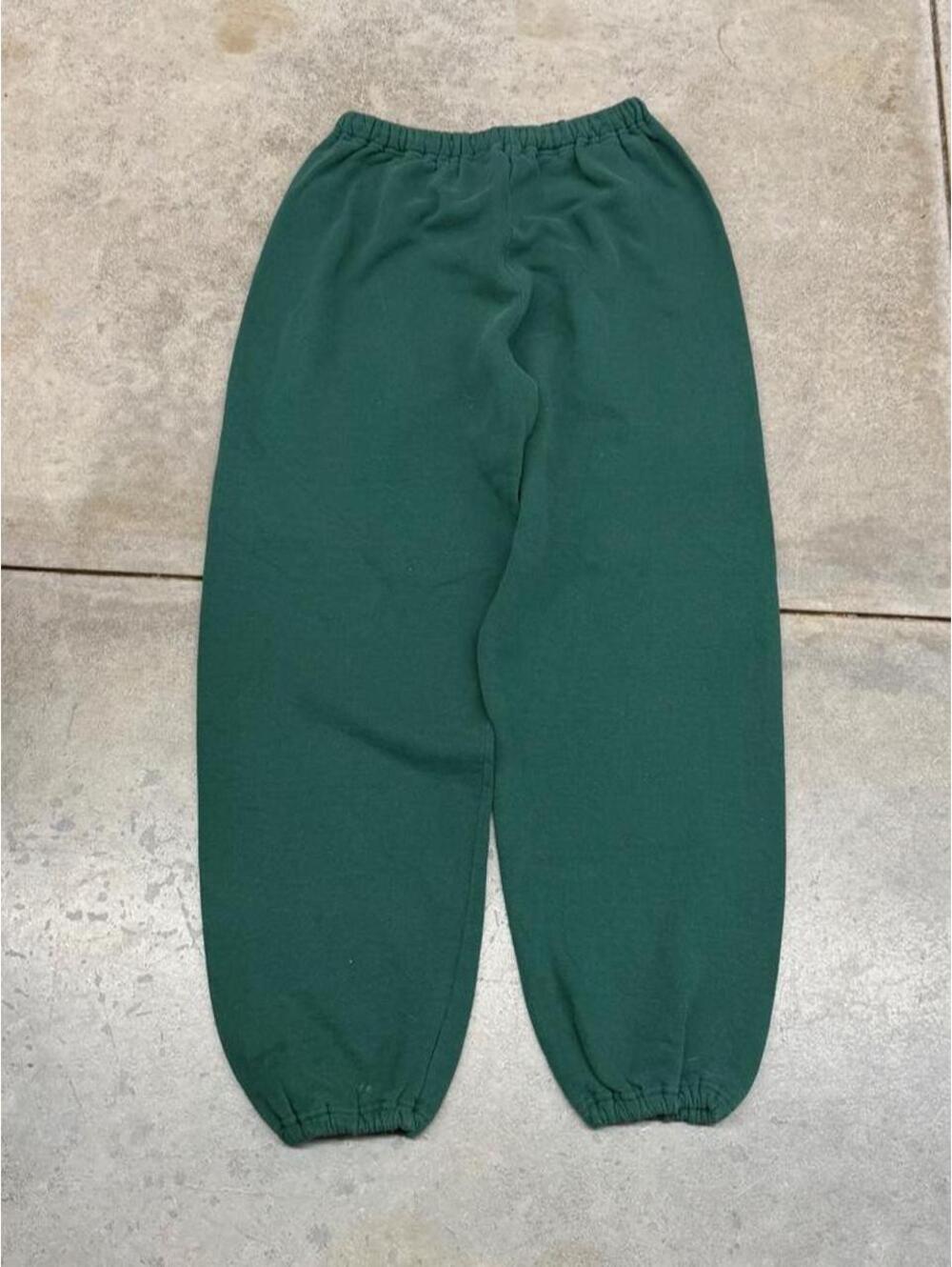 vintage russell athletics forest green relaxed baggy fit made in usa sweatpants